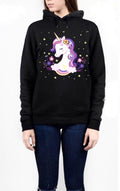 Unicorn Black Hoodie T-Shirts, Sweatshirt | PureTeeCo.com