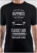 You Canâ€™t Buy Happiness But You Can Buy Classic Cars Half Sleeve T-Shirt Hoodie, Sweatshirt | PureTeeCo.com
