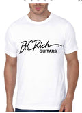 BC Rich Guitars Half Sleeve White T-Shirt Hoodie, Sweatshirt | PureTeeCo.com