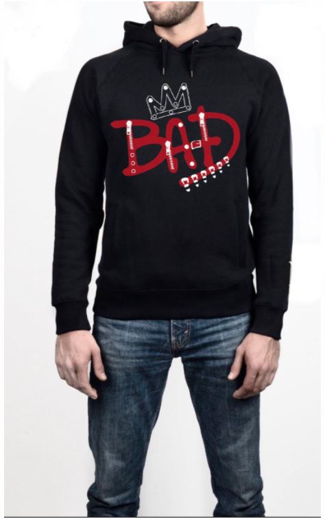 Micheal Jackson Bad Black Hoodie T-Shirts, Sweatshirt | PureTeeCo.com