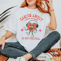 Caring About Other People Is Not Political Shirt Vintage Cartoon Progressive Liberal Activist Heart Social Justice TShirt...