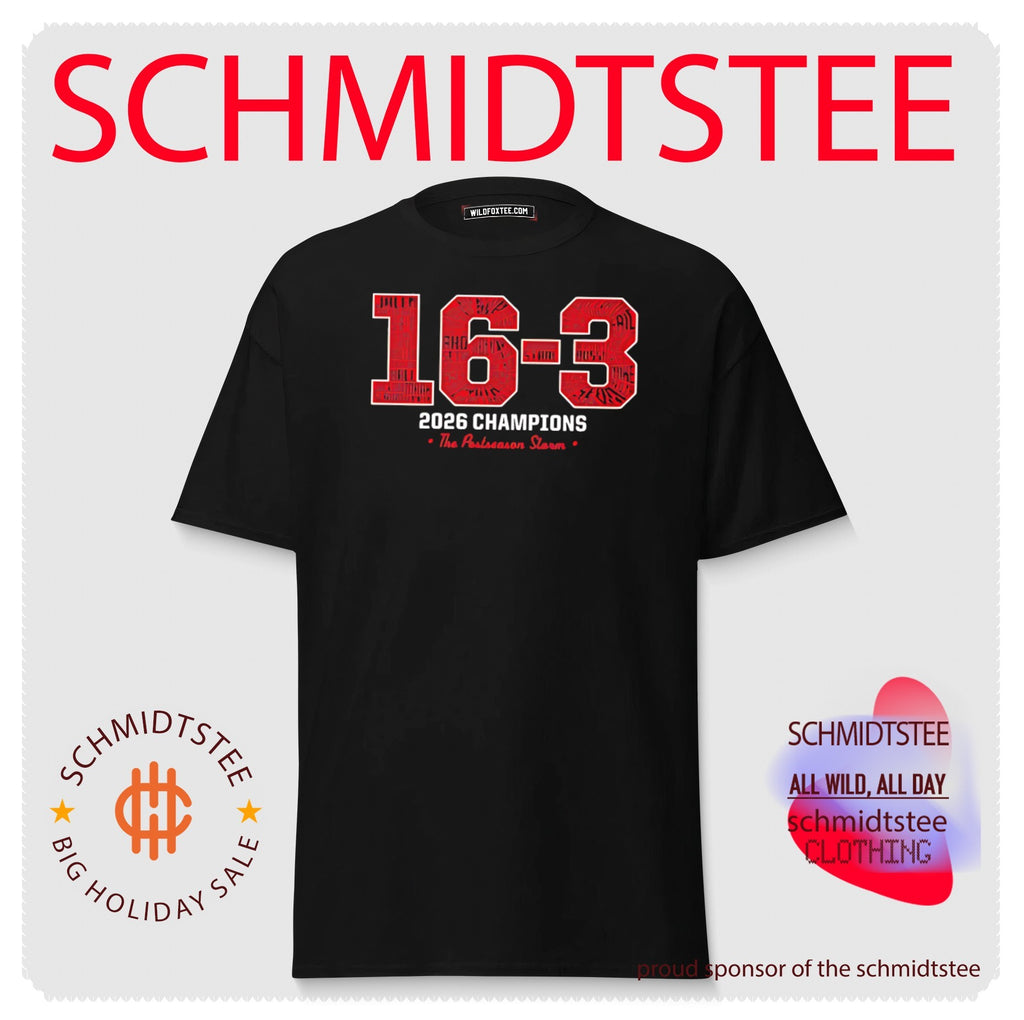 Carolina Hockey 16-3 score 2026 Champions shirt