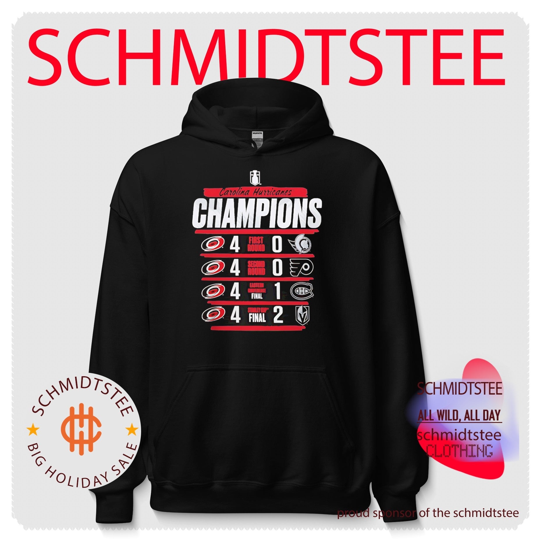 Carolina Hurricanes 2026 Stanley Cup Champions Schedule shirt