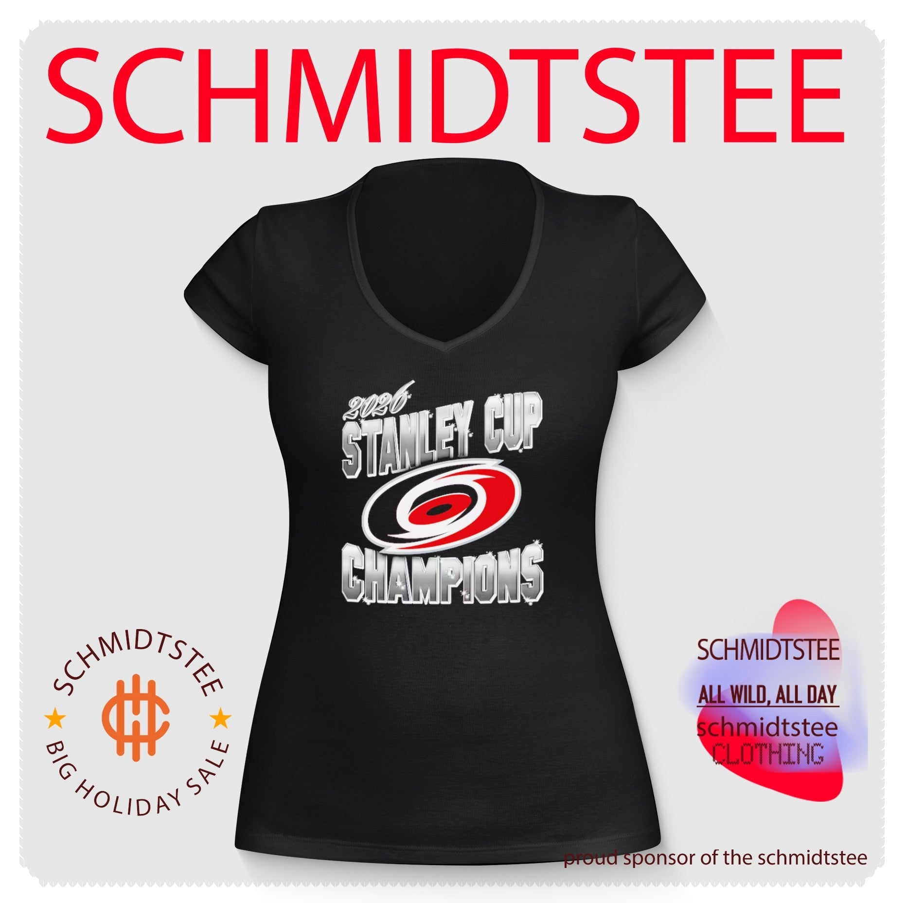 Carolina Hurricanes 2026 Stanley Cup Champions retro shirt