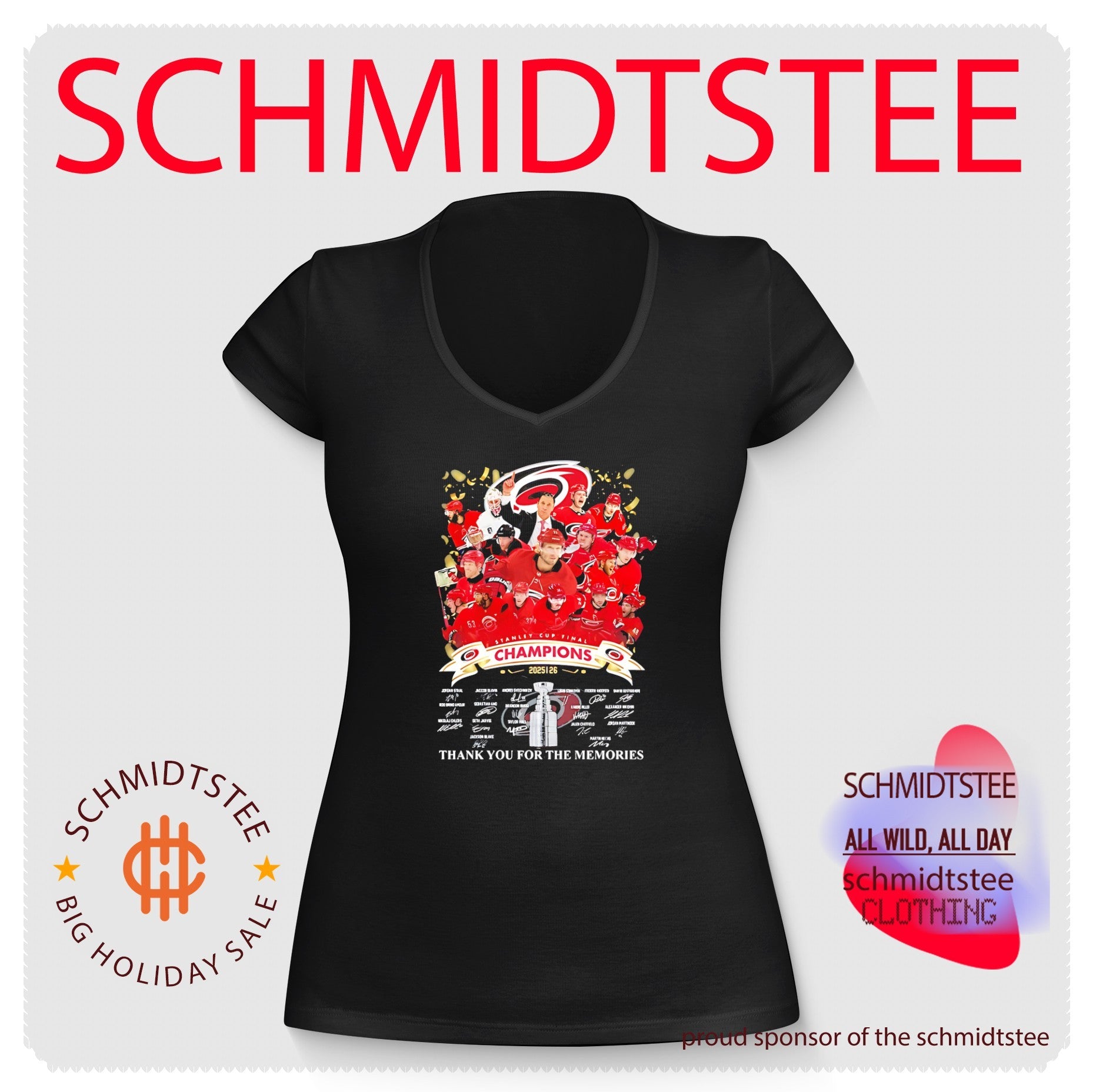 Carolina Hurricanes 2026 Stanley Cup Champs thank you for memories signature shirt