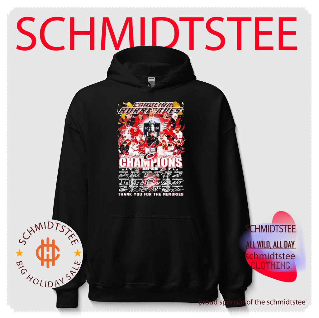 Carolina Hurricanes NHL Champions 2025-2026 thank you for the memories shirt