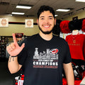 Carolina Hurricanes NHL Stanley Cup Champions 2026 player skyline shirt