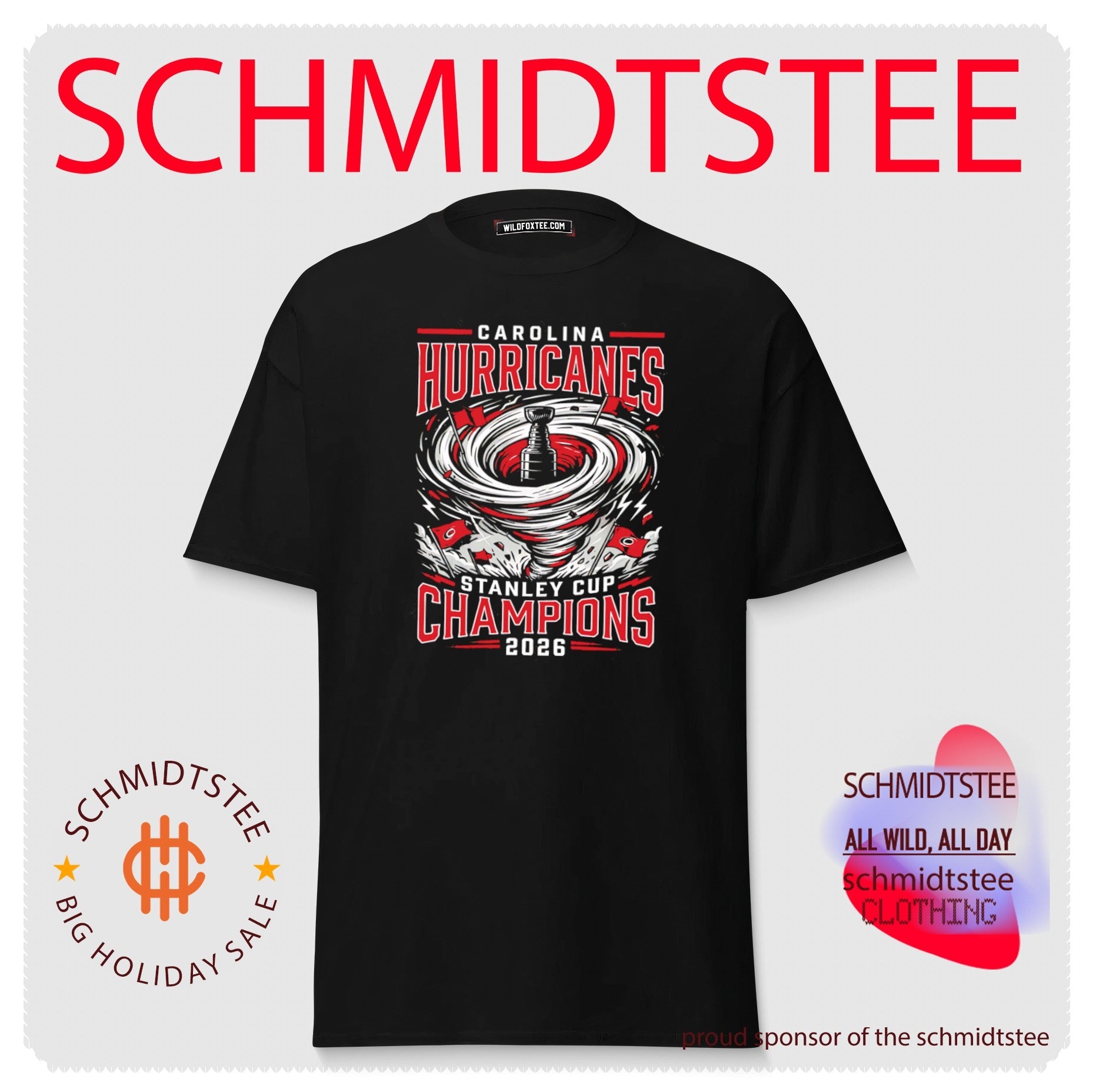 Carolina Hurricanes Stanley Cup Champions 2026 graphic shirt