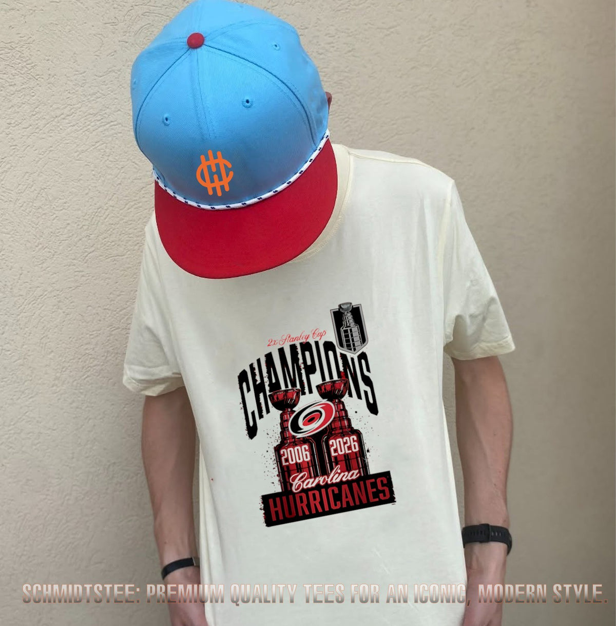 Carolina Hurricanes Two-Time Stanley Cup Champions 2006 2026 Earned & Raised shirt