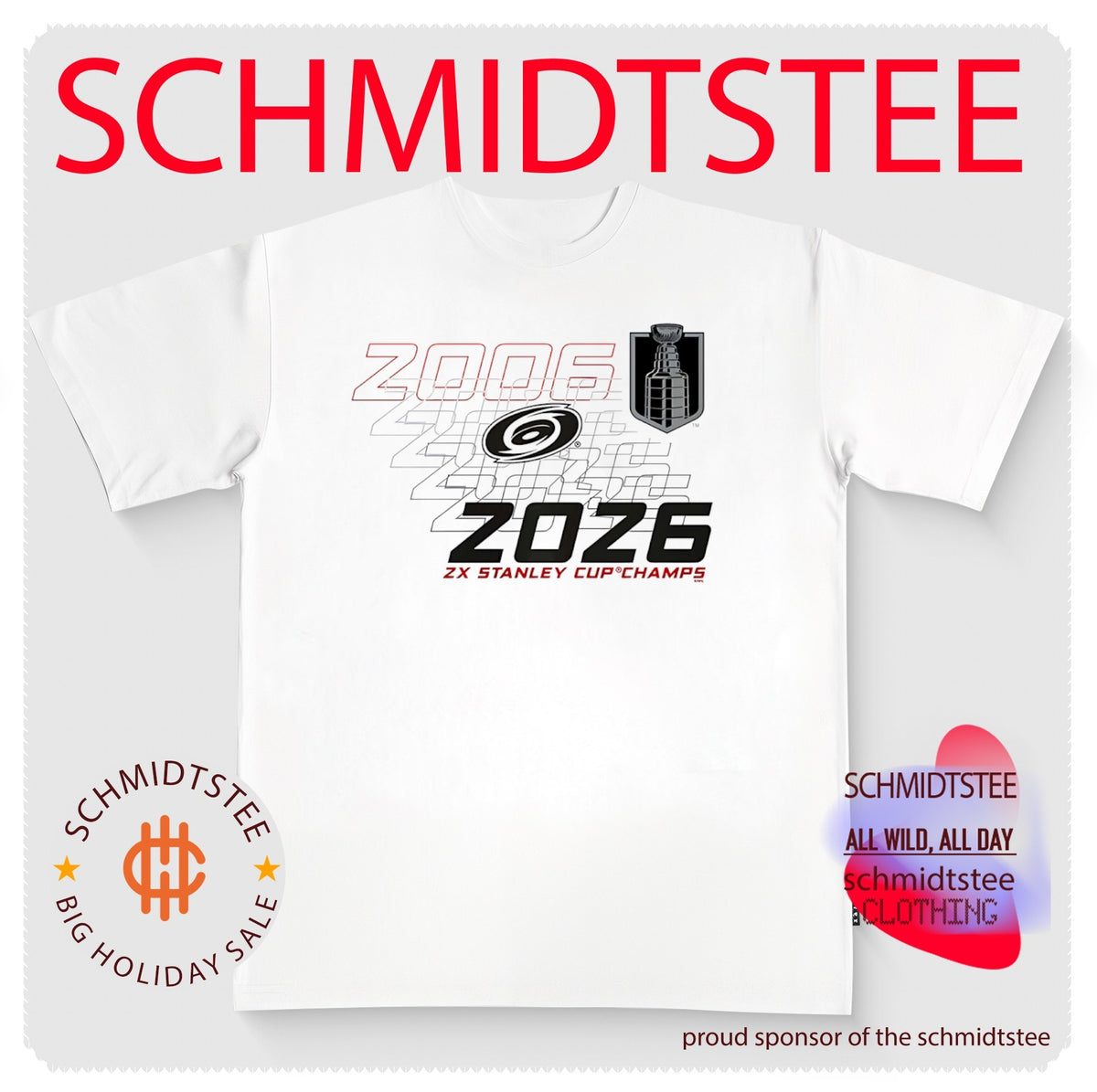 Carolina Hurricanes Two-Time Stanley Cup Champions 2026 Banner Worthy shirt