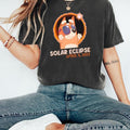 Cartoon Solar Eclipse Shirt, Blue Dog Bingo Eclipse, Total Solar Eclipse 2024 Shirt, Funny Eclipse Shirt, Path of...