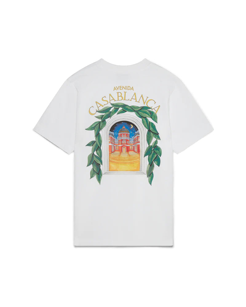 Casablanca Avenida T-Shirt BACK Hoodie, Sweatshirt | PureTeeCo.com