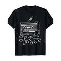 Cassette retro pencils 70's 80's 90's classic music 100% cotton T-shirt Made in USA Hoodie, Sweatshirt | PureTeeCo.com