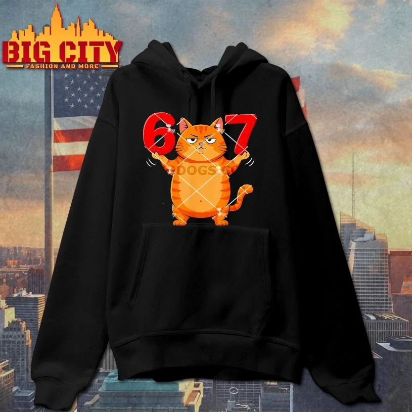 Cat 67 Six Seven Meme shirt