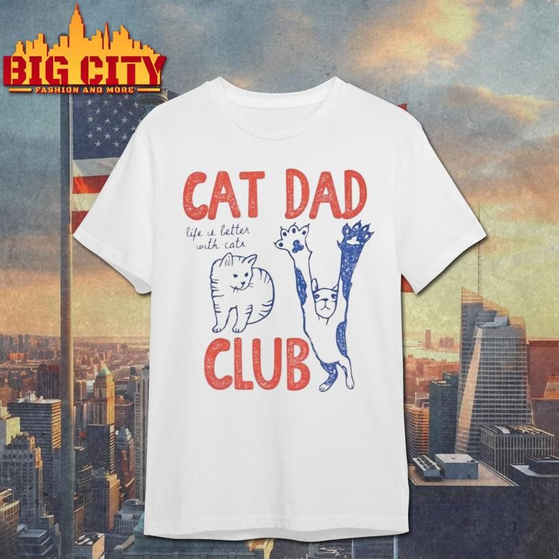 Cat Dad Club Shirt