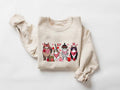 Cat Valnetine Sweatshirt, Cute Cats Valentines Day Sweatshirt, Cat Lover Valentine Gift, Cat Family Sweater, Mini Bear...