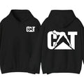 Cat With Woman Hoodie, Unisex Classic Fabric Hooded, lady Cat Shirt, Menswear Sweaters Tops Pullover Casual Long Sleeve...