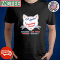 Cat ladies for President Trump 2024 because cat food prices matter shirt