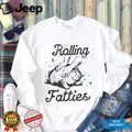 Cat rolling fatties shirt