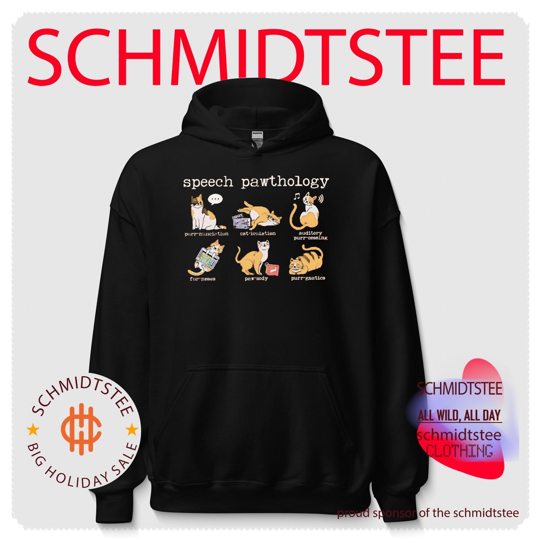 Cats Speech Therapy icon shirt