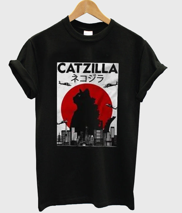 Catzilla T-Shirt Hoodie, Sweatshirt | PureTeeCo.com