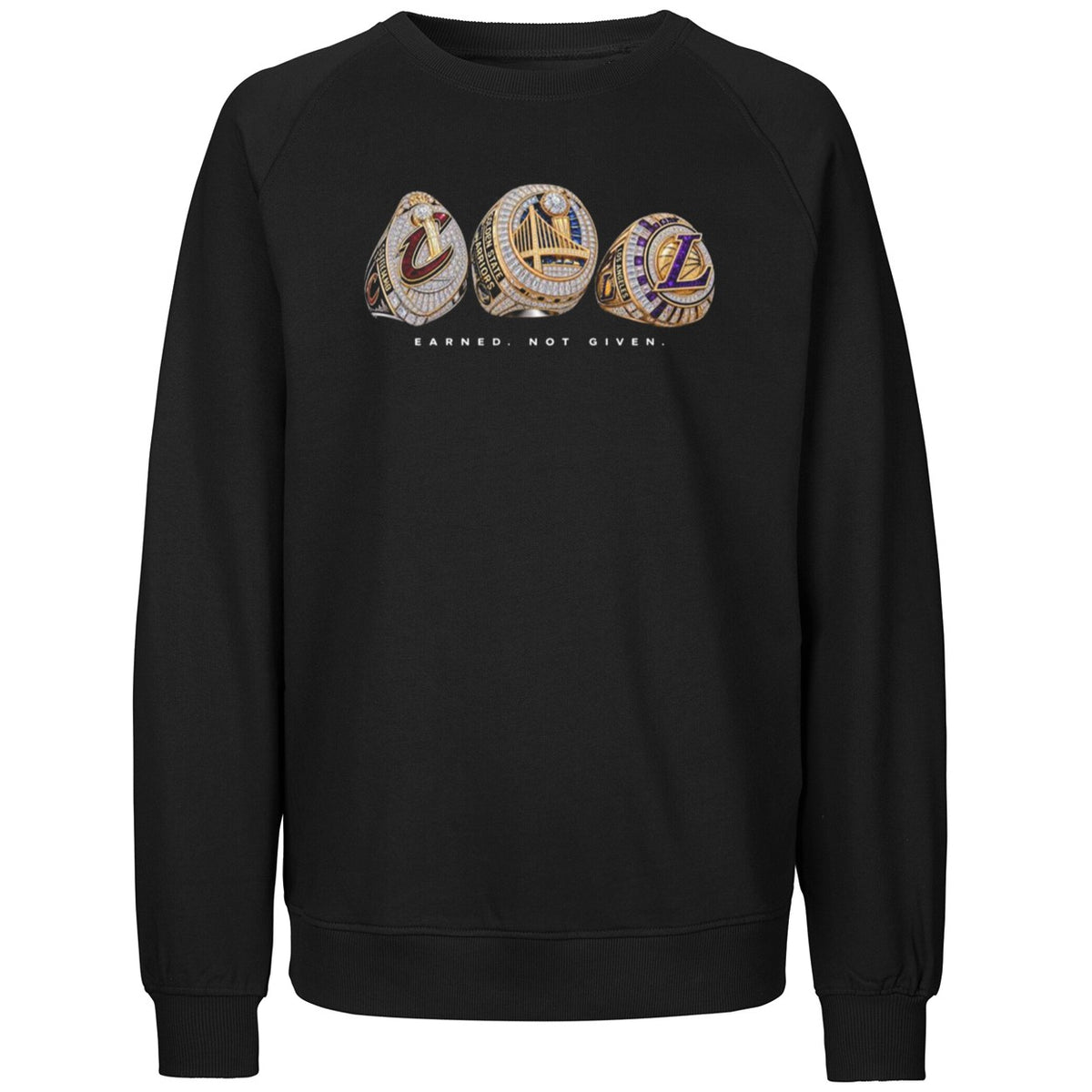 Cavaliers Golden State LA Lakers Rings Earned Not Given Shirt