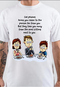 Cell Phone Quote T-Shirt Hoodie, Sweatshirt | PureTeeCo.com