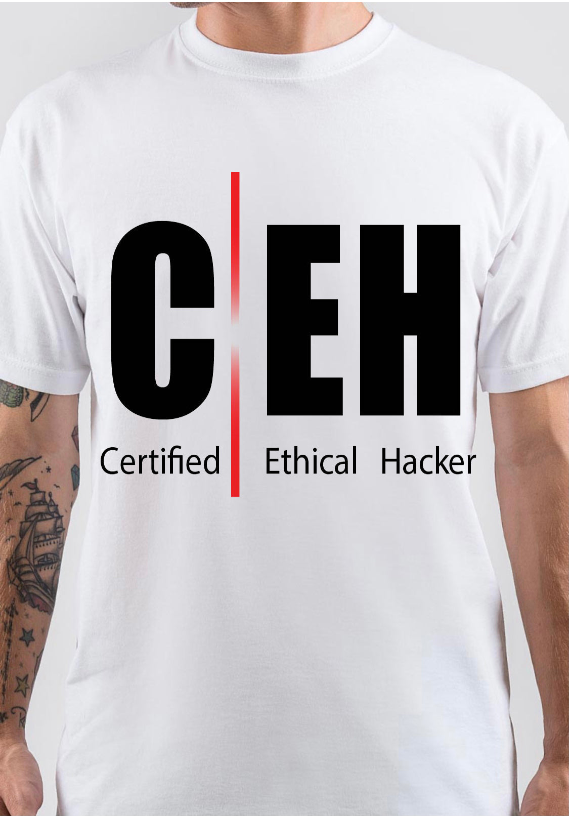 Certified Ethical Hacker Logo T-Shirt Style004 Hoodie, Sweatshirt | PureTeeCo.com