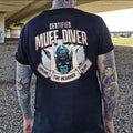 Certified Muff Diver Printed Men's T-shirt Hoodie, Sweatshirt | PureTeeCo.com
