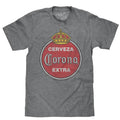 Cerveza Corona Extra Logo T-Shirt - Gray Hoodie, Sweatshirt | PureTeeCo.com