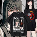 Chainsaw Man Mitaka Asa Tee | Chainsaw man Anime Tshirt Hoodie, Sweatshirt | PureTeeCo.com