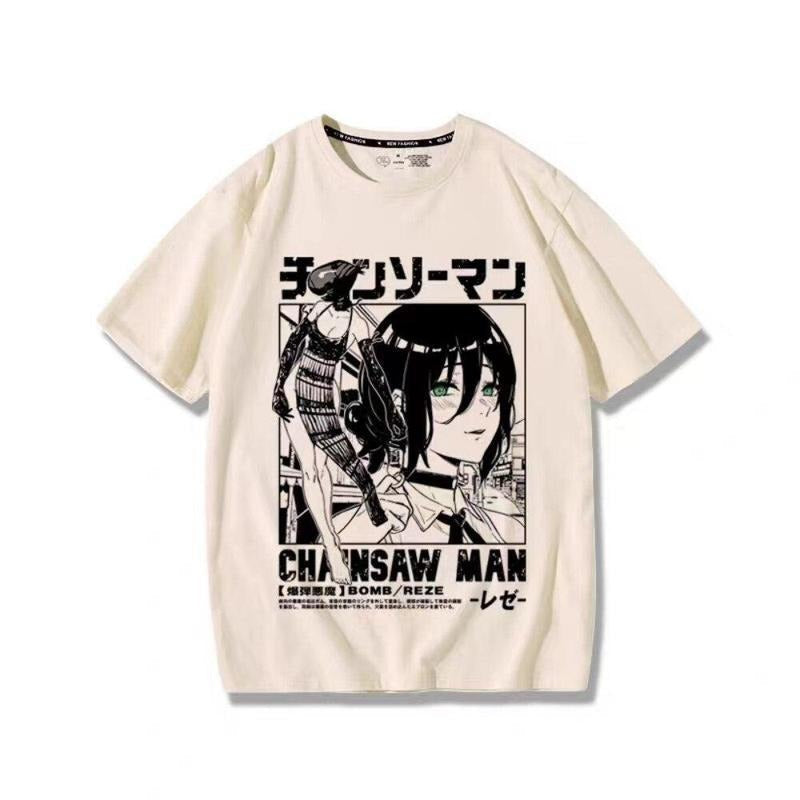 Chainsaw Man Reze T-shirts Sweatshirt, Hoodie, Comfort Colors | PureTeeCo.com