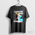 Chainsaw Man Power Magazine Cover T Shirts