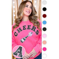 Champagne Cheers Sequin Sweatshirt T-Shirts, Hoodie | PureTeeCo.com