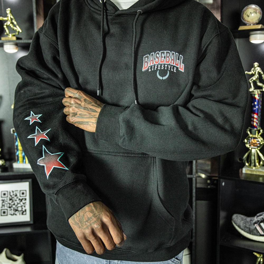 Champions Logo Hoodie - Black T-Shirts, Sweatshirt | PureTeeCo.com (Image 3)