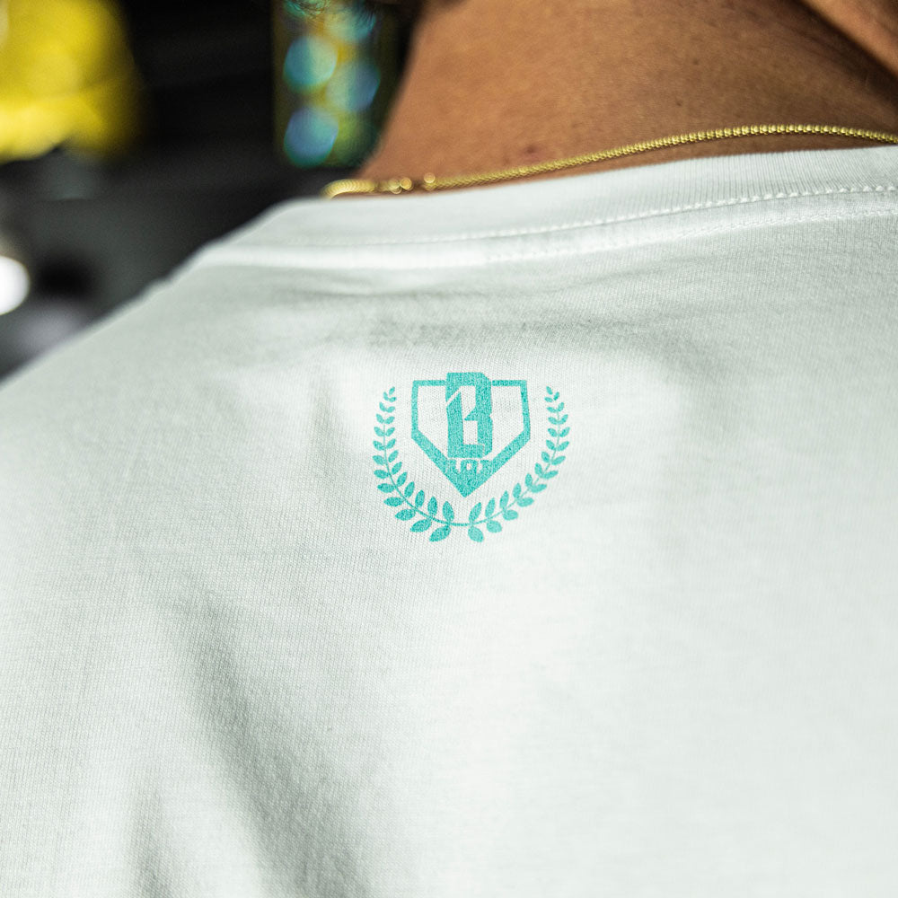 Champions Logo Youth Tee - White Hoodie, Sweatshirt | PureTeeCo.com (Image 4)