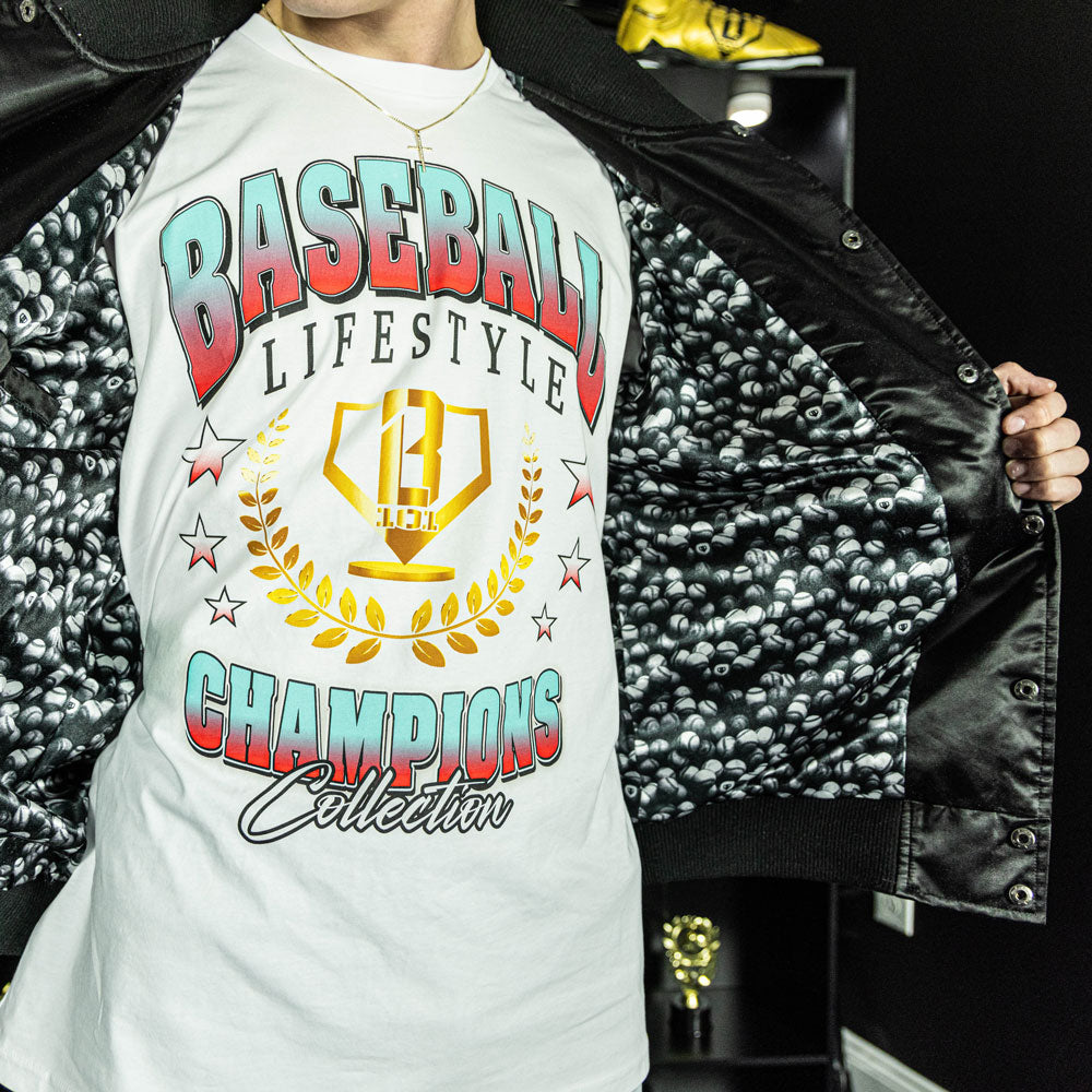 Champions Logo Youth Tee - White Hoodie, Sweatshirt | PureTeeCo.com (Image 3)