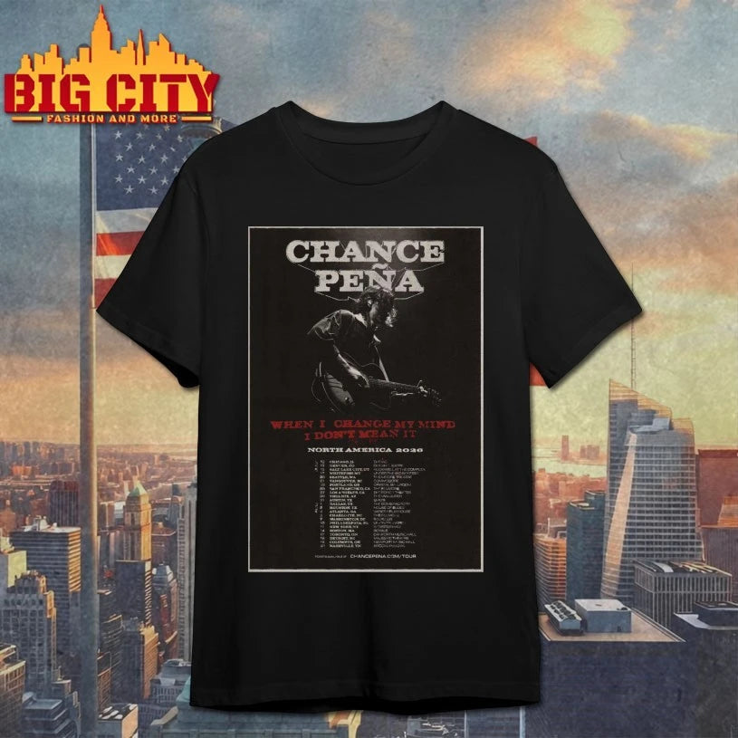 Chance Pena North America Tour 2026 Poster shirt