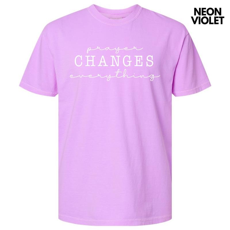 Changes Everything Comfort Colors T-Shirt 'NLB' Hoodie, Sweatshirt | PureTeeCo.com
