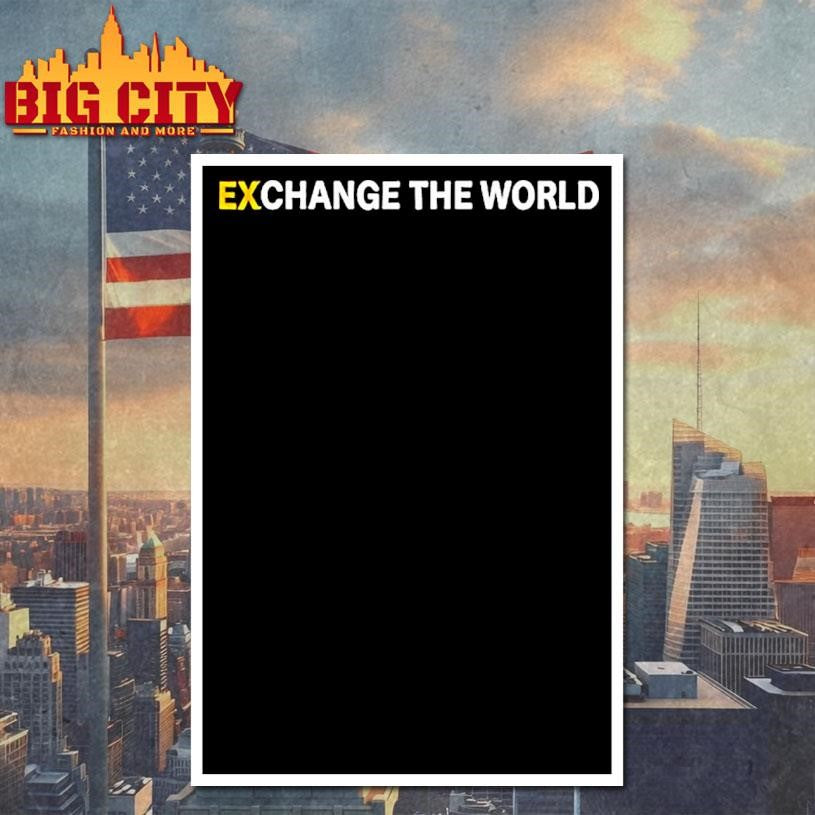 Changpeng Zhao Wearing Exchange The World Shirt