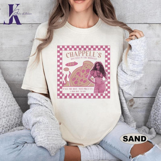 Chappell Roan HotToGo Shirt, Roan Call Me Hot Not Pretty T-Shirt, 199 Degrees Pizza Shirt, Chappell Midwest Princess Shirt, Pride Shirt