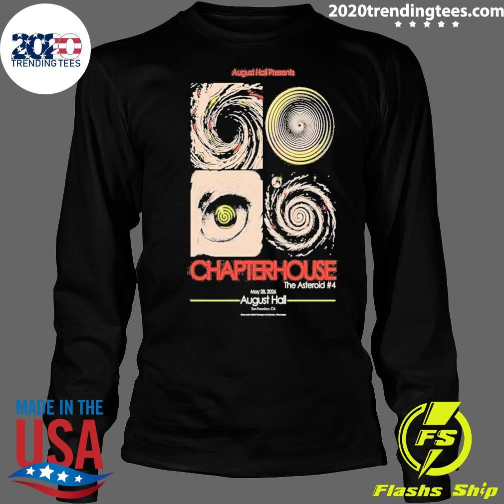 Chapterhouse San Francisco, CA May 29 2026 Poster Shirt