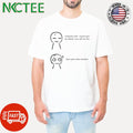 Character with closed eyes by default can still see ofc Eyes open when shocked shirt