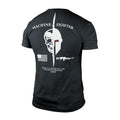 Charcoal Printed United We Stand Men's Tee - Limited Edition Collaboration with Nick Lavery