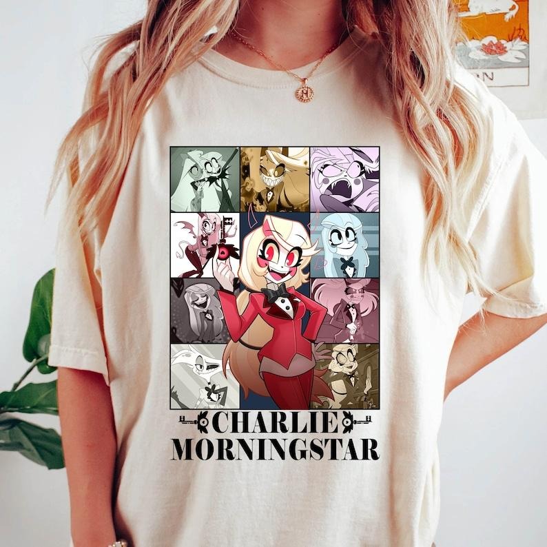Charlie Morningstar Hazbin Hotel Shirt, Alastor Hazbin Hotel Characters shirt