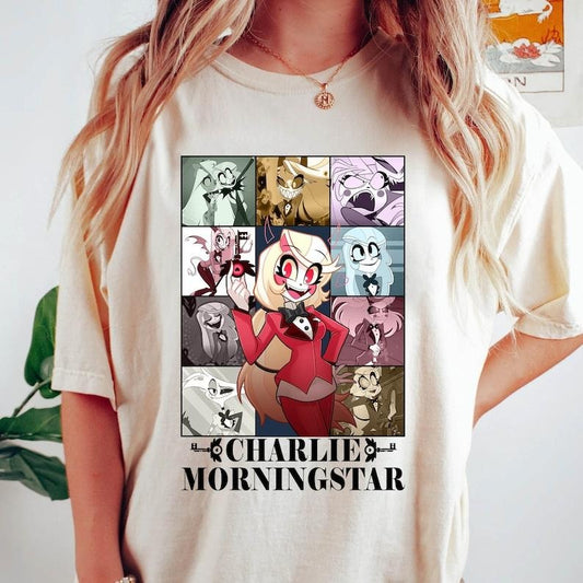 Charlie Morningstar Hazbin Hotel Shirt, Alastor Hazbin Hotel Characters shirt