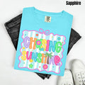 Chasing Sunshine Neon Stripe Comfort Colors T-Shirt 'NLB' Hoodie, Sweatshirt | PureTeeCo.com