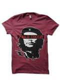 Fake Idols â€“ Che Guevara Maroon T-Shirt Hoodie, Sweatshirt | PureTeeCo.com