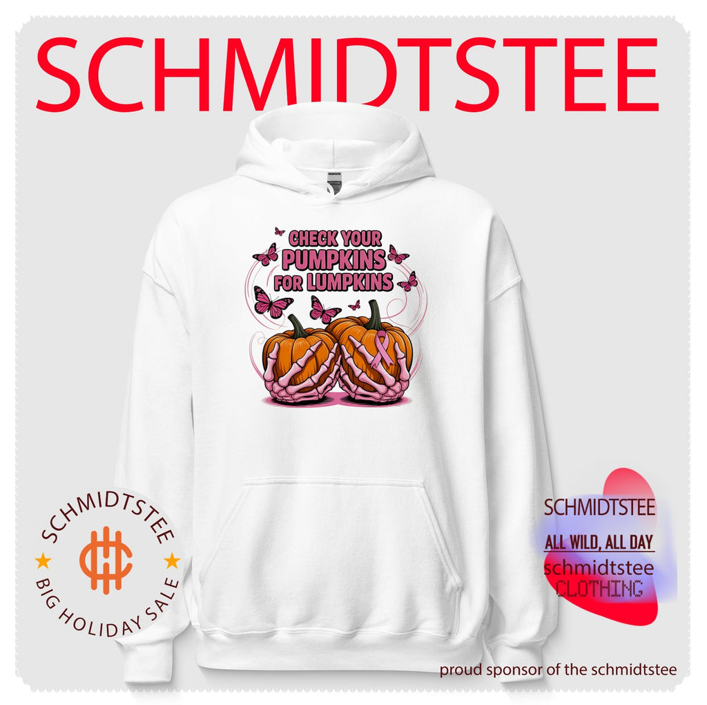 Check Your Pumpkins for Lumpkins Breast Cancer Awareness shirt