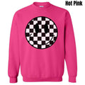Checkerboard Happy Face Sweatshirt 'NLB' T-Shirts, Hoodie | PureTeeCo.com